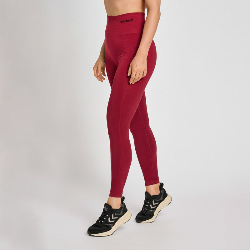 Hummel TIF Seamless High Waist Tights – Cabernet