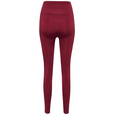 Hummel TIF Seamless High Waist Tights – Cabernet