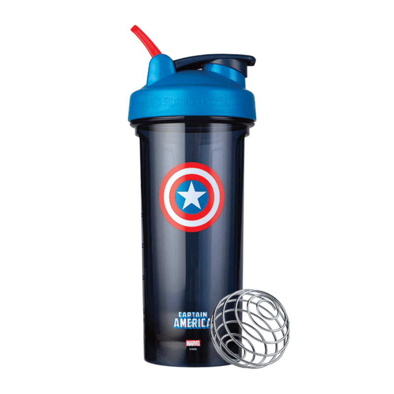 Blender Bottle Pro28 Marvel® - Captain America - MuscleHouse.dk