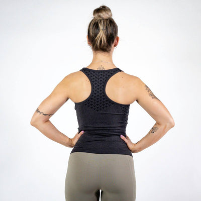 Hummel CI Seamless Top – Black Melange