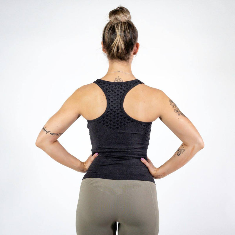 Hummel CI Seamless Top – Black Melange