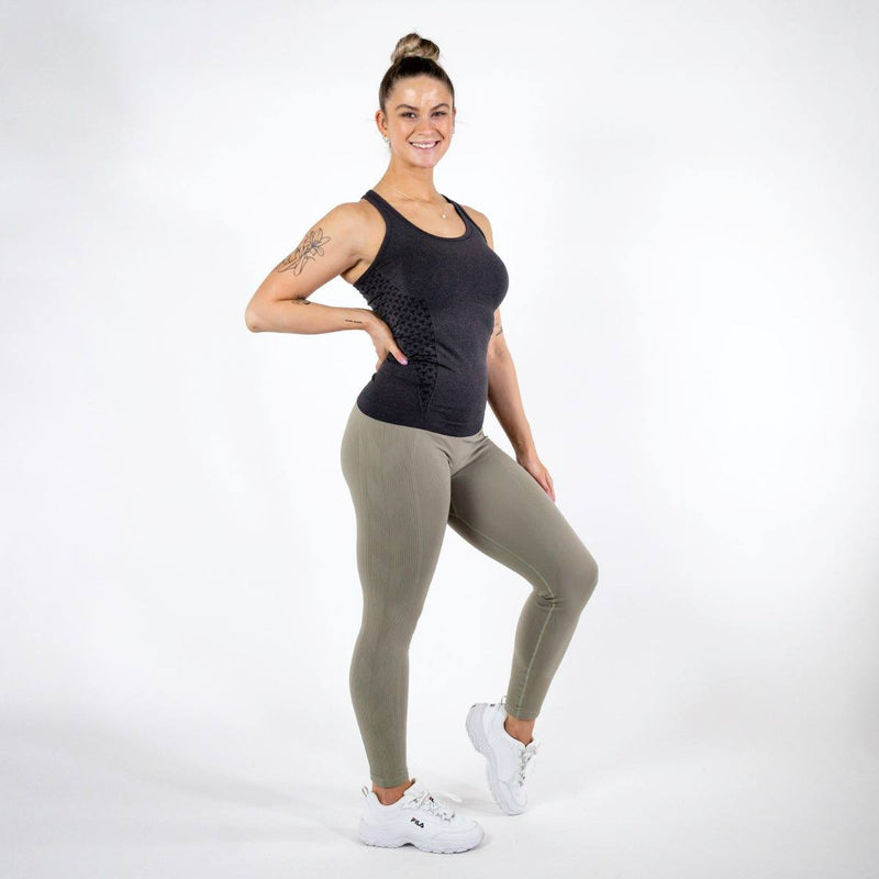Hummel CI Seamless Top – Black Melange