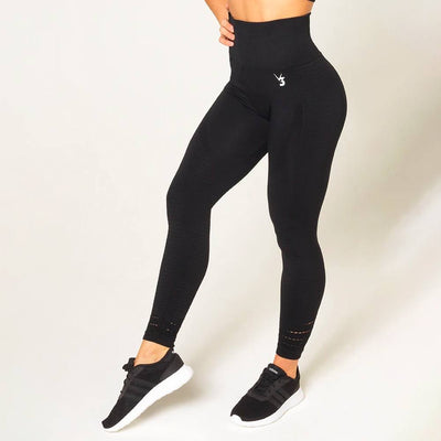 V3 Apparel Contour Seamless Leggings - Black