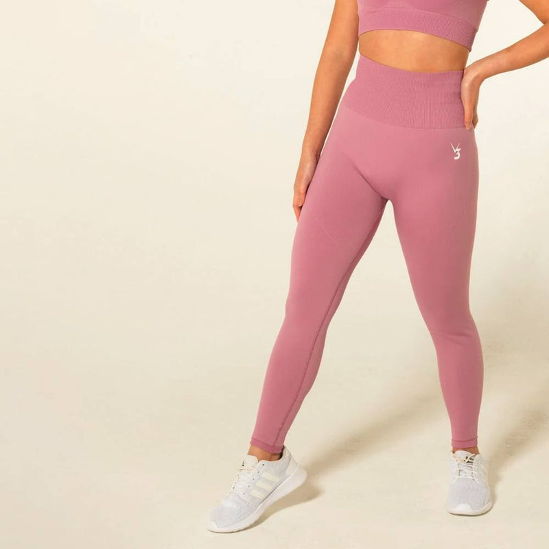 V3 Apparel Curve Seamless Leggings - Pink