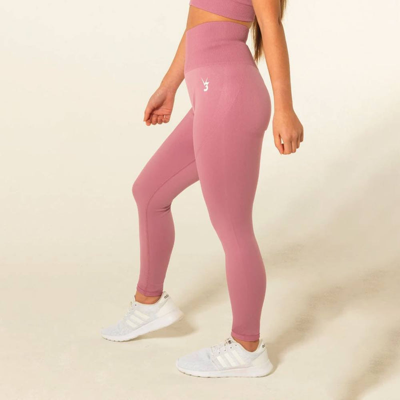 V3 Apparel Curve Seamless Leggings - Pink