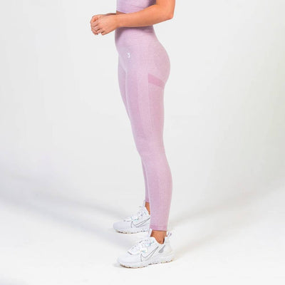 V3 Apparel Define Seamless Scrunch Leggings - Lilac Marl