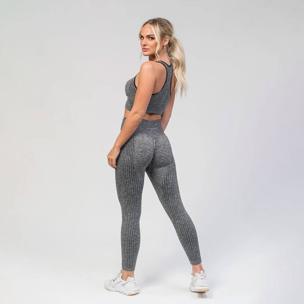 V3 Apparel Scrunch Workout Tights Empower Seamless Scrunch