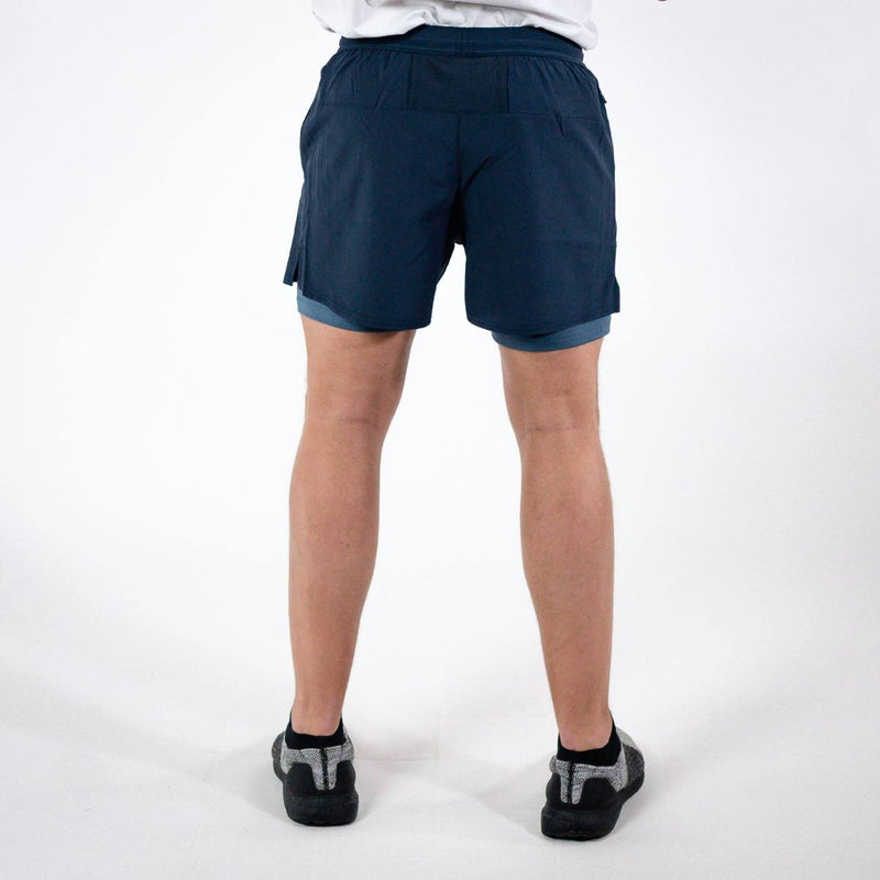 Hummel FURGUS 2 in 1 Shorts – Blue Nights
