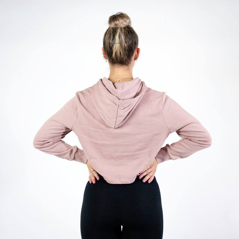 Hummel LEGACY Woman Cropped Hoodie - Woodrose