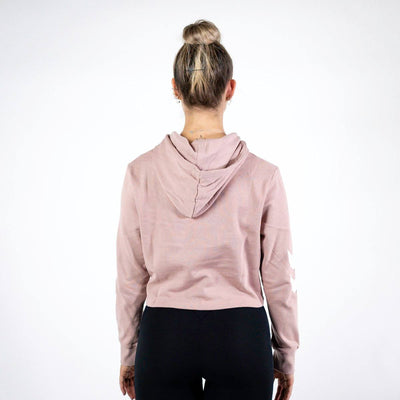 Hummel LEGACY Woman Cropped Hoodie - Woodrose