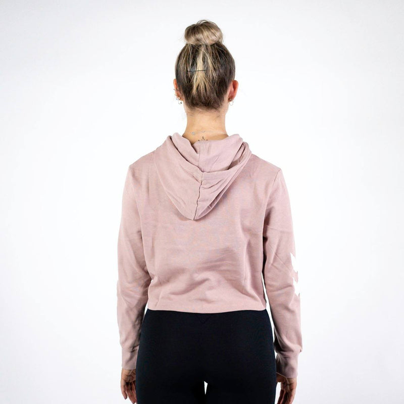 Hummel LEGACY Woman Cropped Hoodie - Woodrose