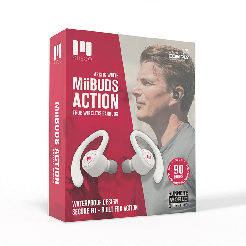 MIIEGO MiiBuds Action II White by Miiego