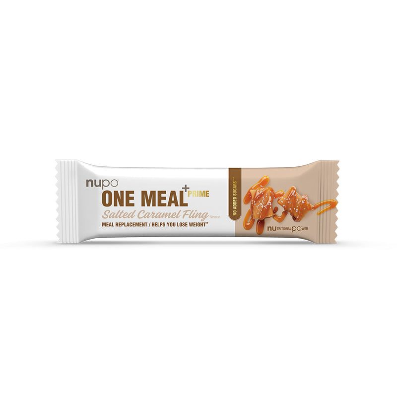 Nupo One Meal +Prime Bar (64g) - Salted Caramel Fling