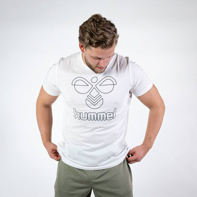 Hummel PETER T-shirt S/S – White
