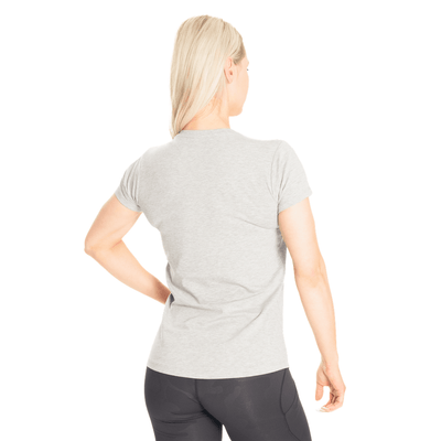 Better Bodies Regular Tee Light Grey Melange