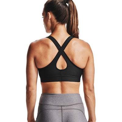 Under Armour Mid Crossback Bra Black