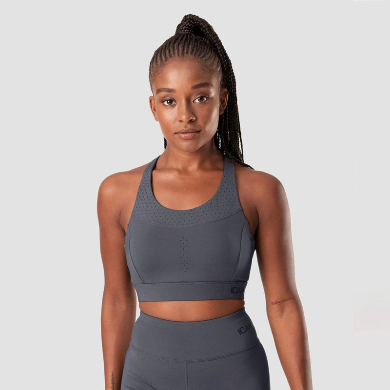 ICANIWILL Energize Sports Bra – Graphite