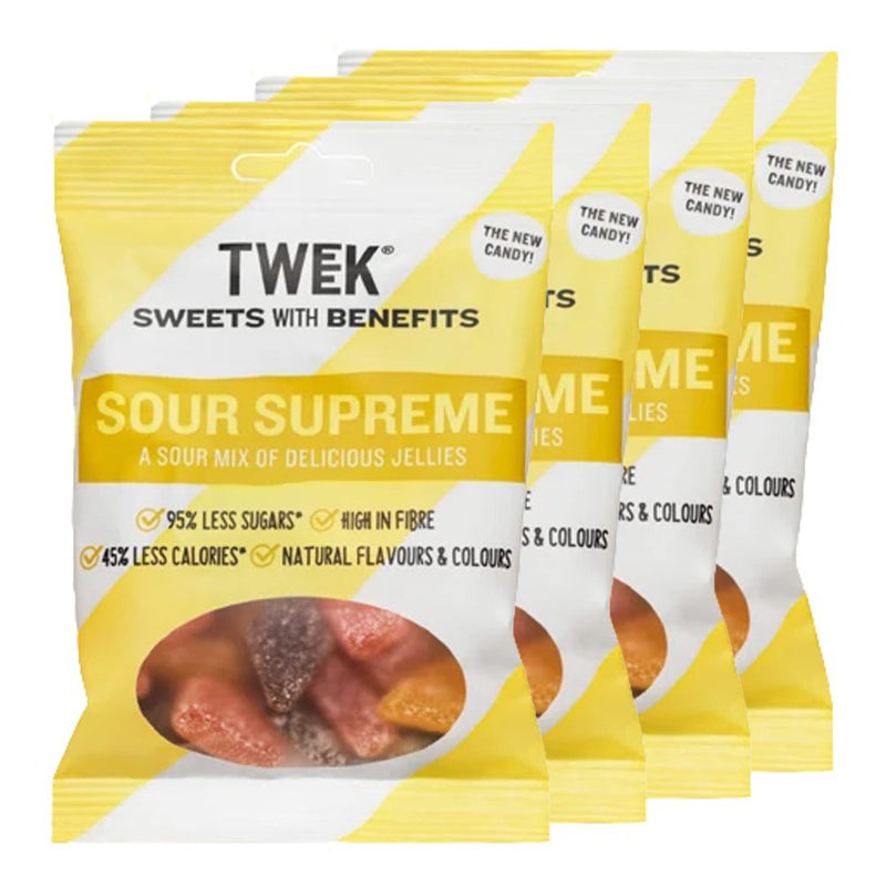 TWEEK Candy - Sour Supreme (4x80g)