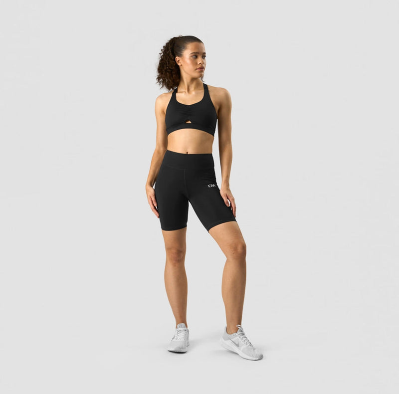 ICANIWILL Scrunch Adjustable Sports bra Black