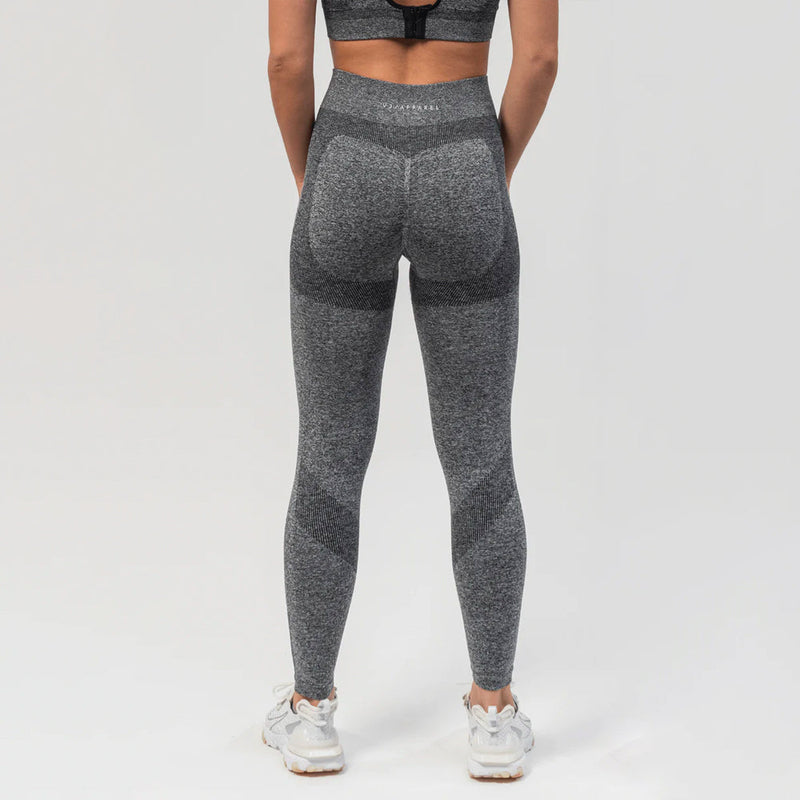 V3 Apparel Excel Seamless Scrunch Leggings - Grey