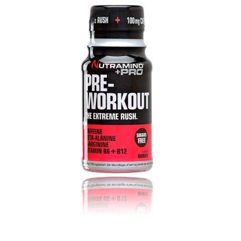 Nutramino Pre-Workout Shot (60ml) - Berries