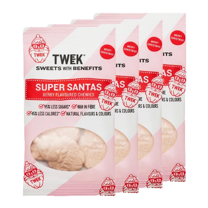 TWEEK Candy - Super Santas (4x100g)